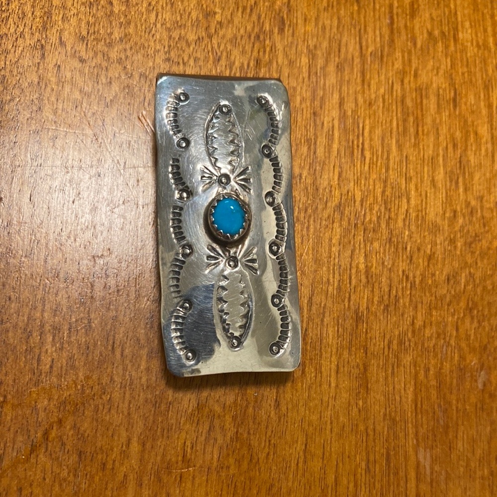 Sterlinh silver moneyclip